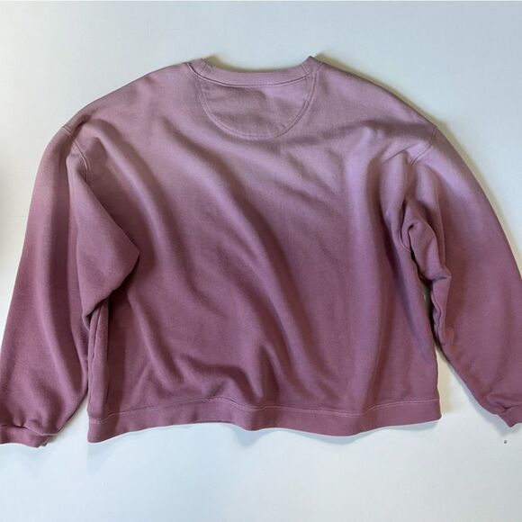 Madewell Women's Mauve Crew Neck Sweater - Picture 6 of 6